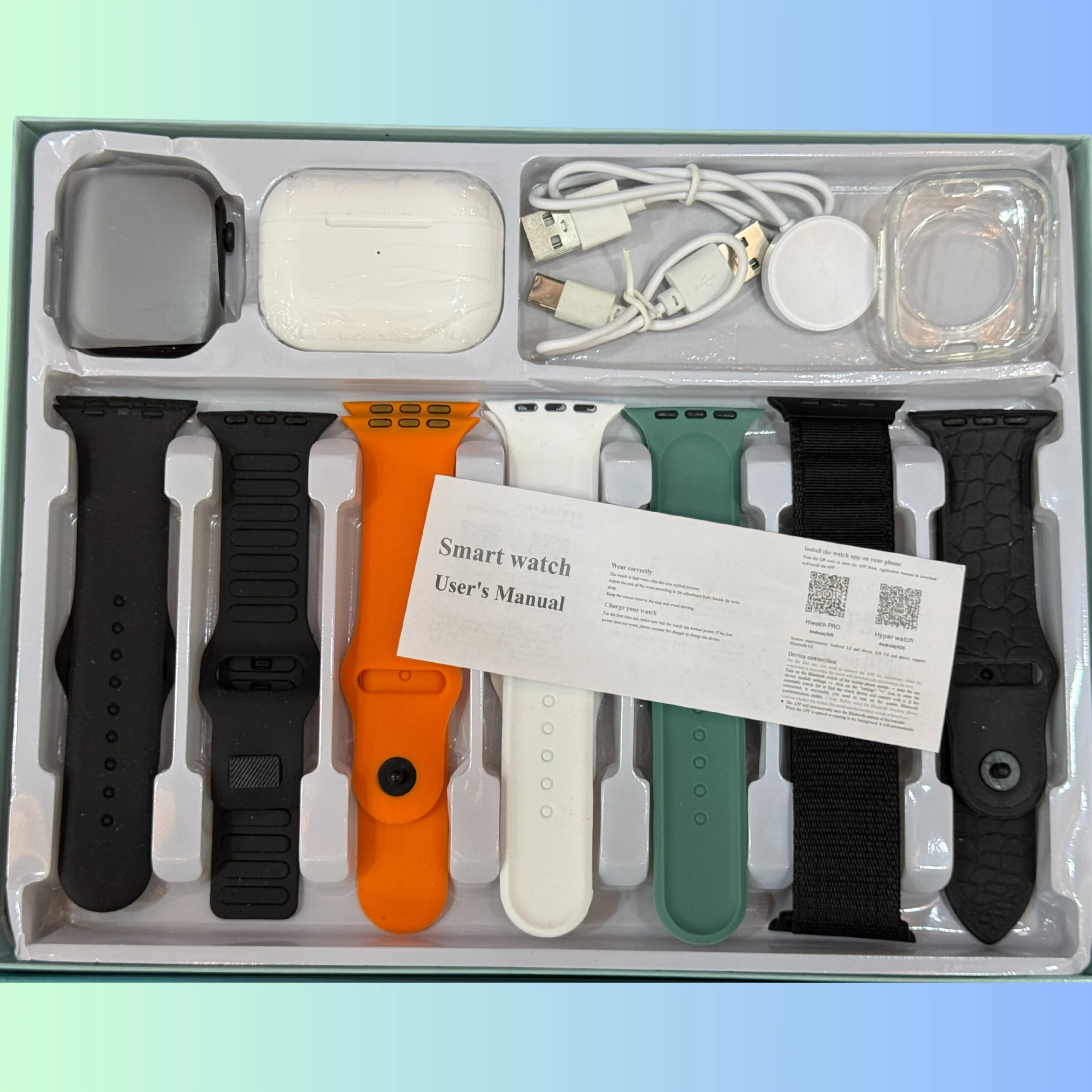 S2000 Promax Smart Watch Combo Set (7+3)
